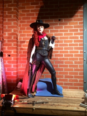 Victorian demon hunter/exorcist         