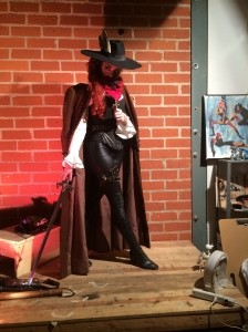 Victorian demon hunter/exorcist         